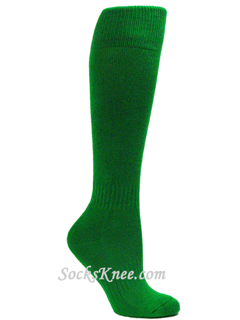 Green Youth Sports/Softball/Baseball Knee socks