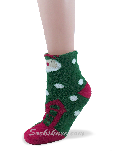 Women's Santa Winter Christmas Cozy Socks